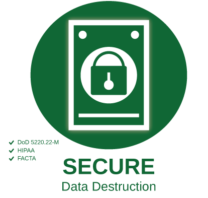 Secure Data Destruction Services Portable Device Degaussing